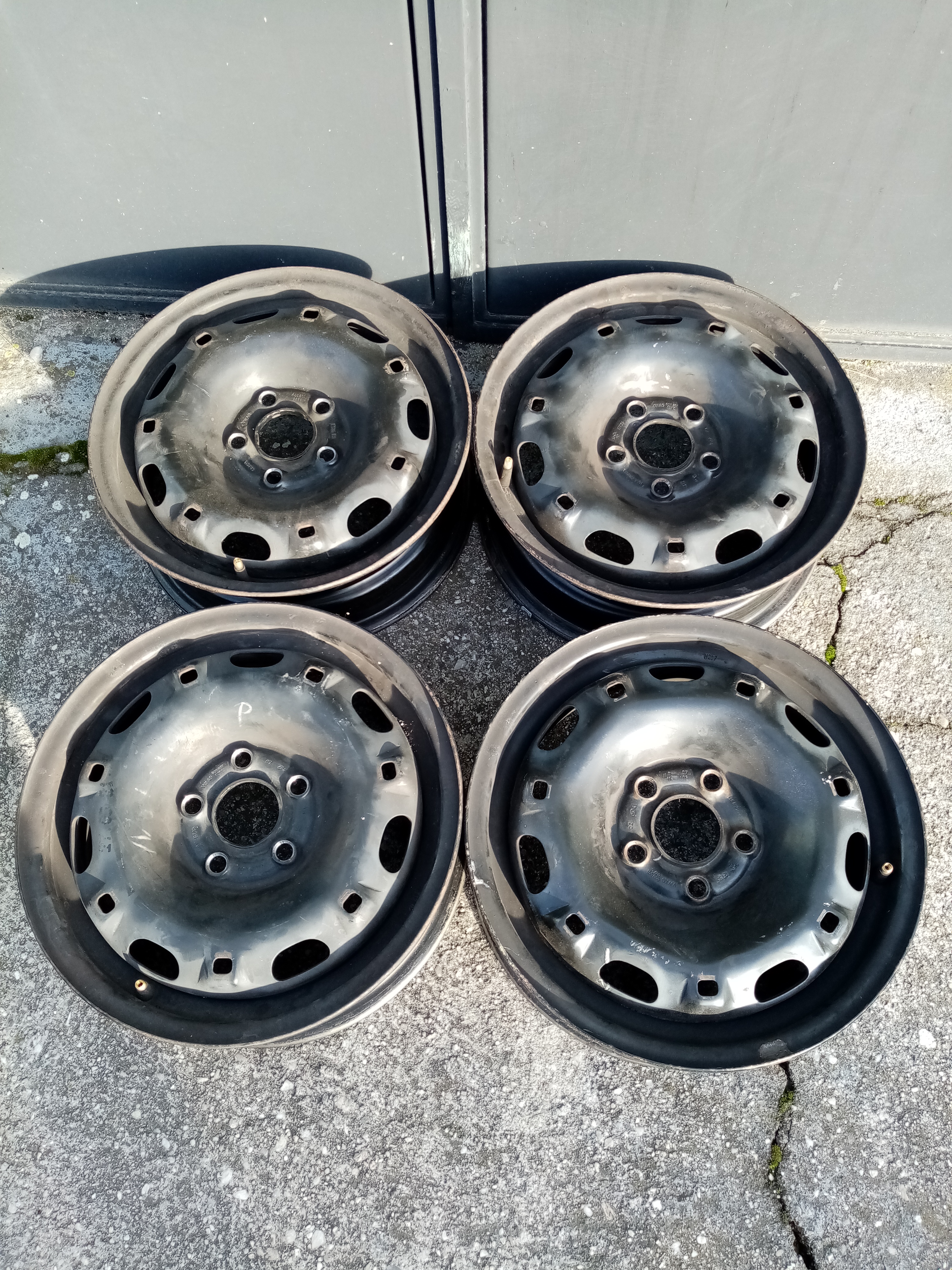 14" PLECHOVÉ DISKY 5x100