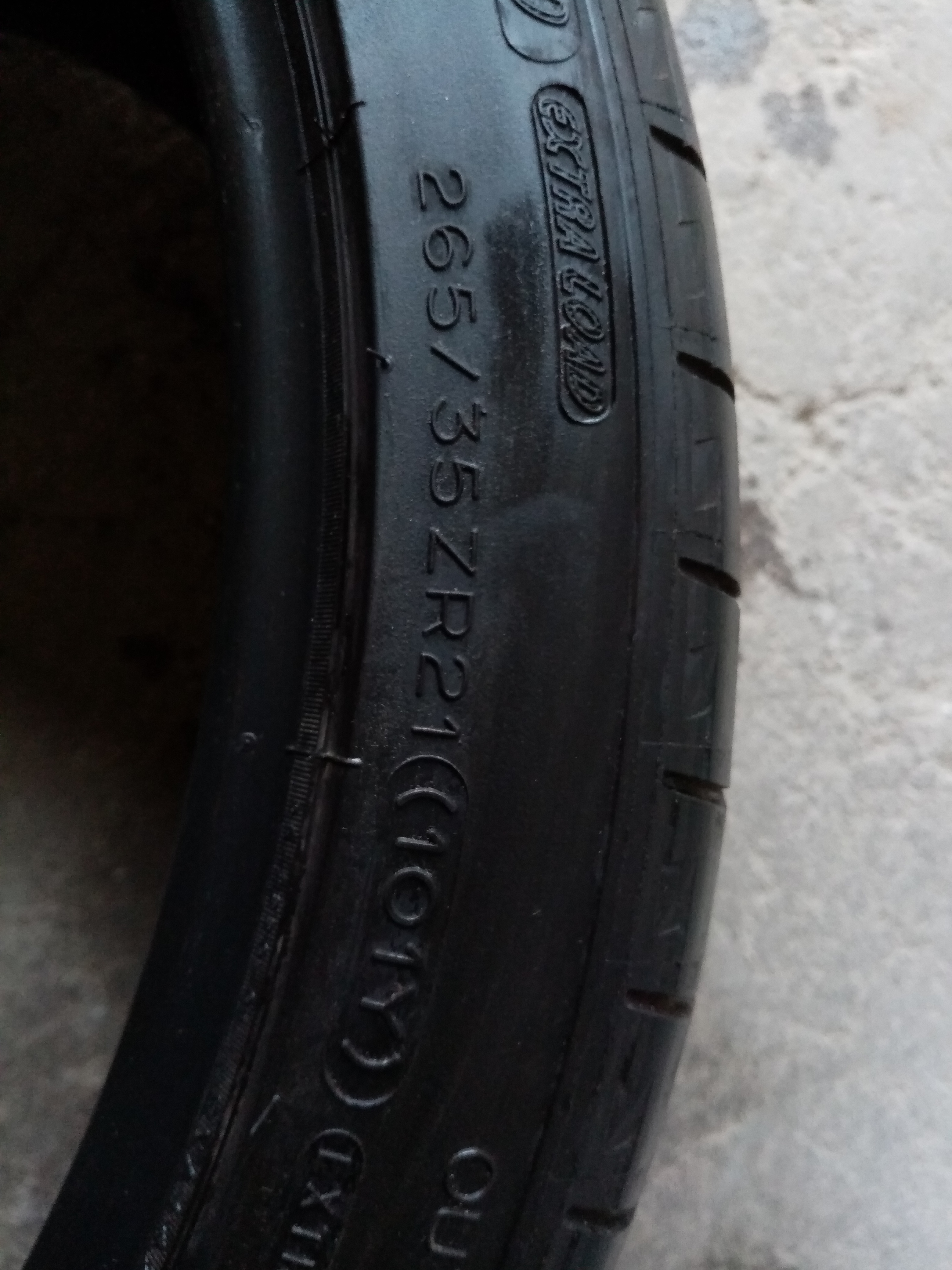 MICHELIN PILOT SPORT PS2 265/35 ZR21 101Y