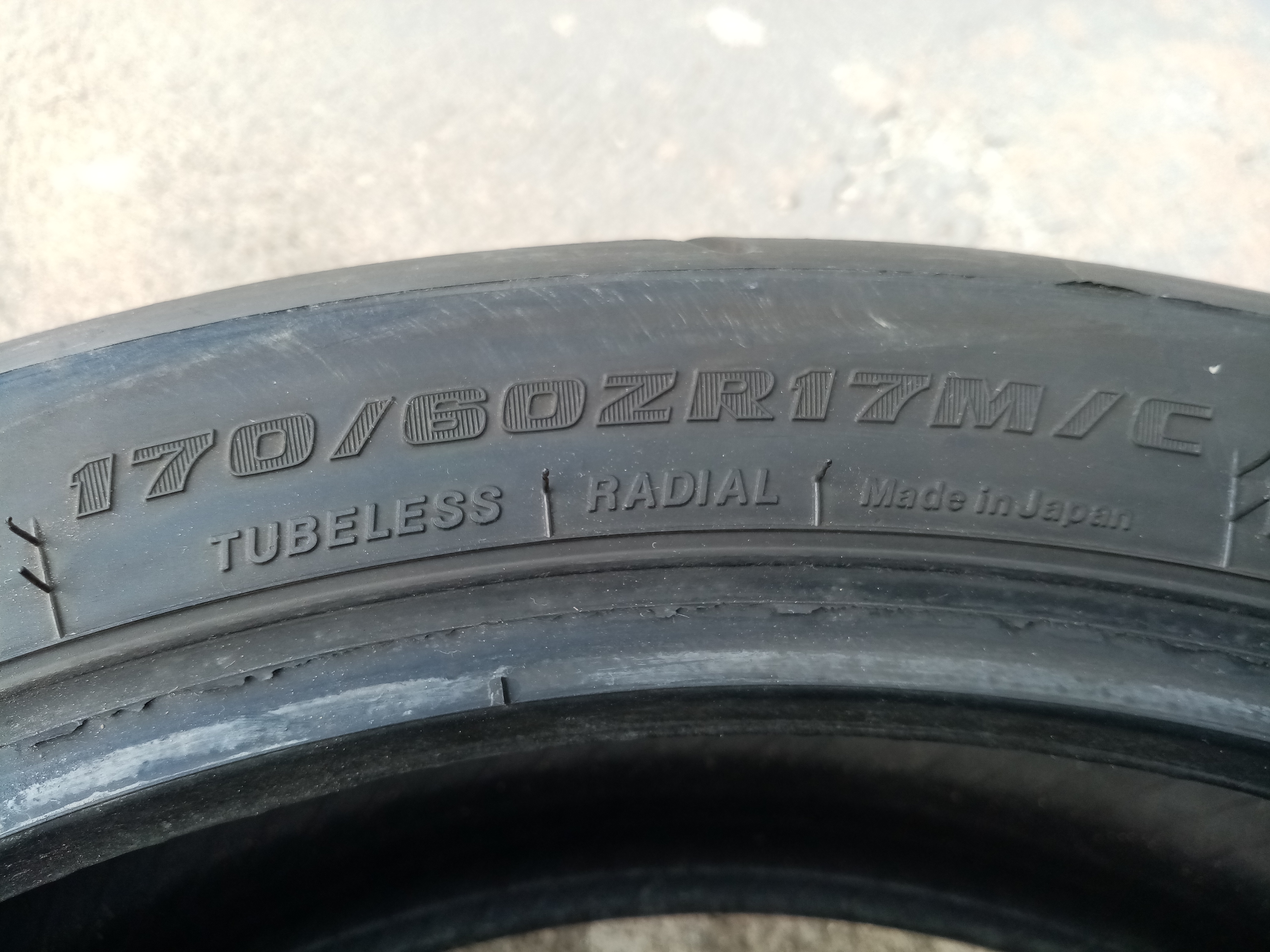 170/60 ZR17 M/C BRIDGESTONE BATTLAX