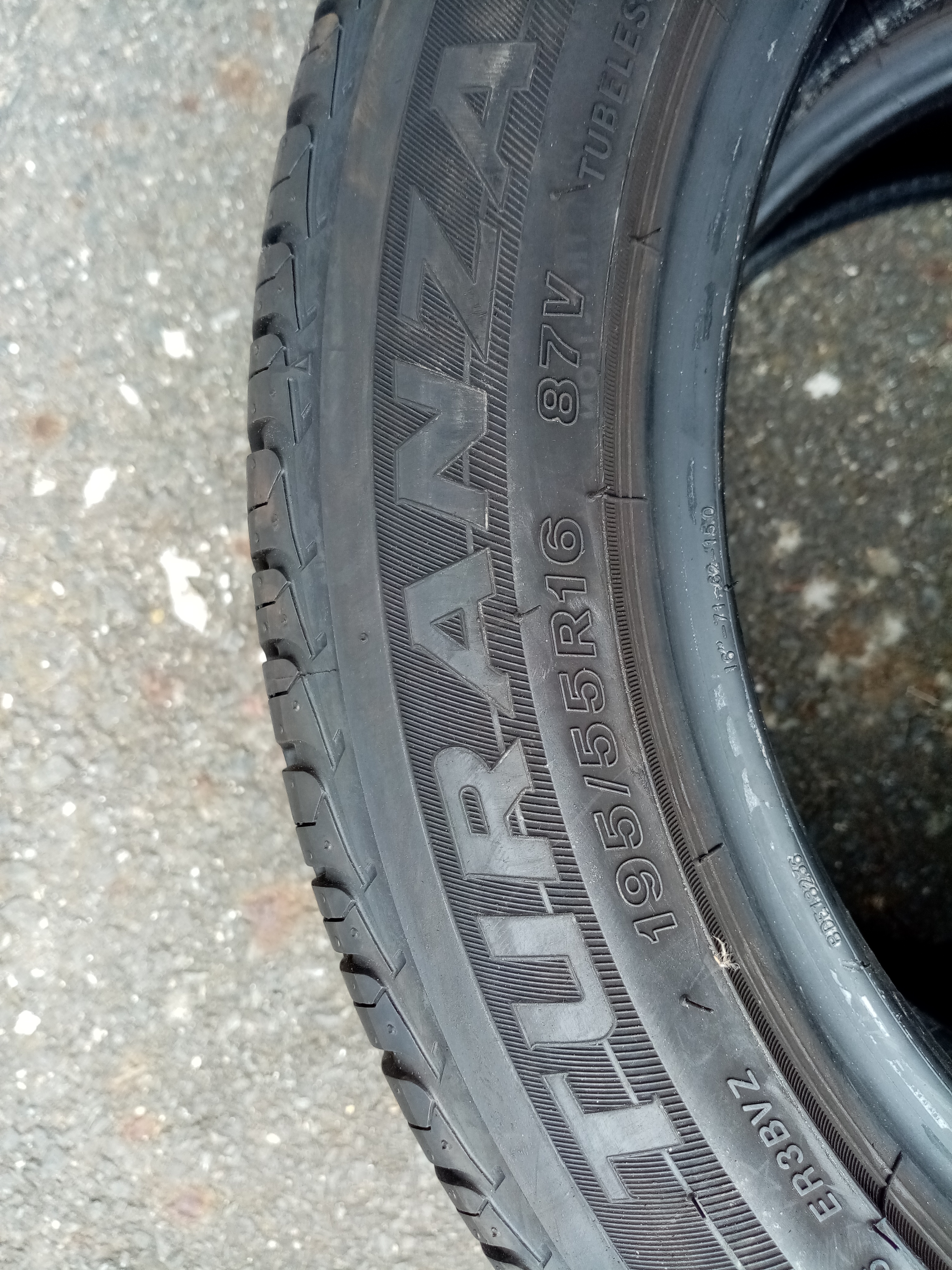 LETNÍ BRIDGESTONE 195/55 R16